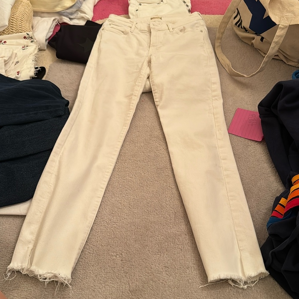 MOTHER WHITE JEANS !